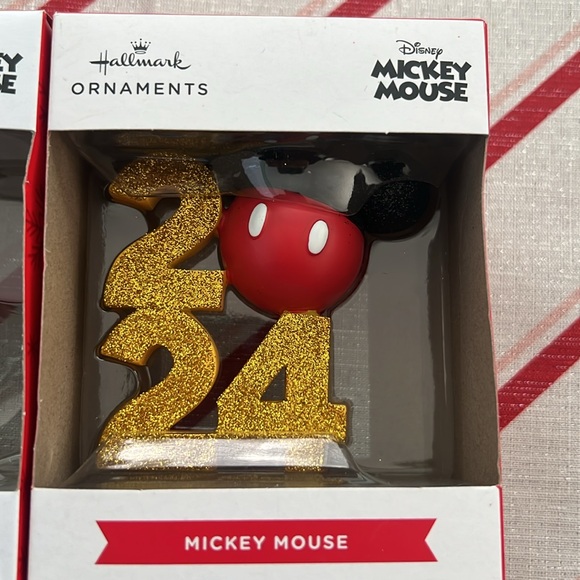 Set of four Hallmark Mickey Mouse ornaments - Picture 3 of 5